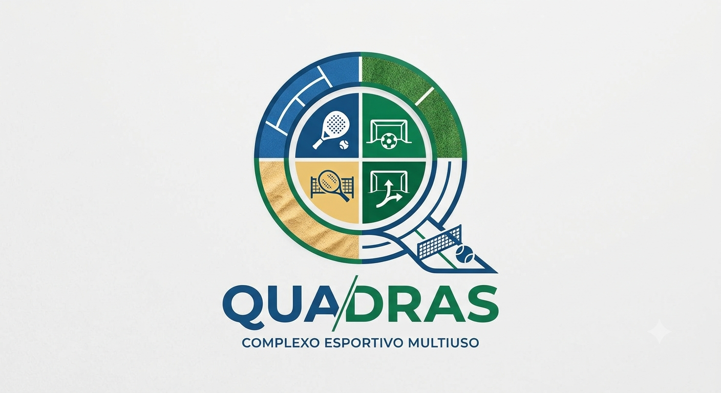Visual de quadra esportiva da Unidata Tecnologia